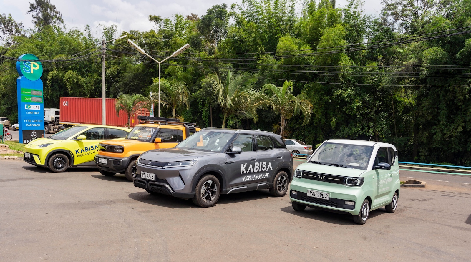 Imodoka z’amashanyarazi mu mujyi